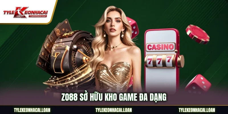 Zo88 sở hữu kho game đa dạng